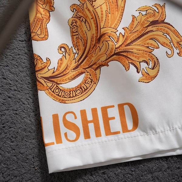 ブランドハーフパンツ細部ディテール